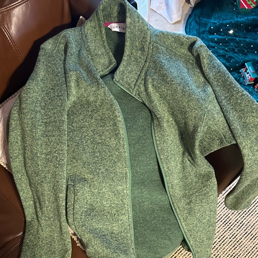 Orvis Olive Textured Jacket